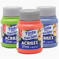 Tinta para tecido Acrilex 37ml